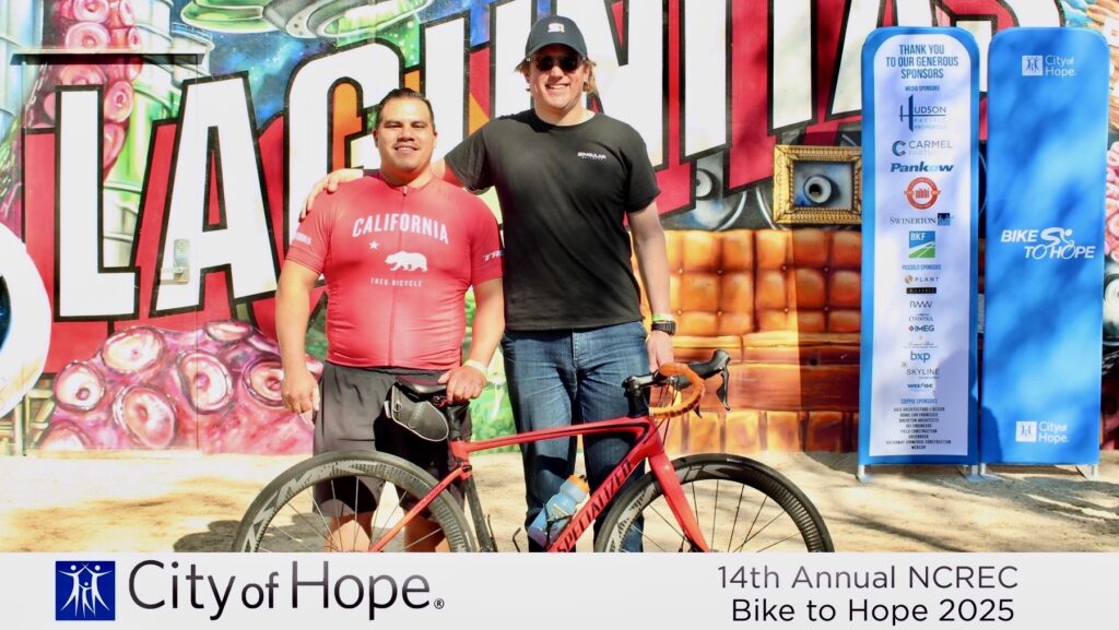 Bike for Hope - Daniel and Cole